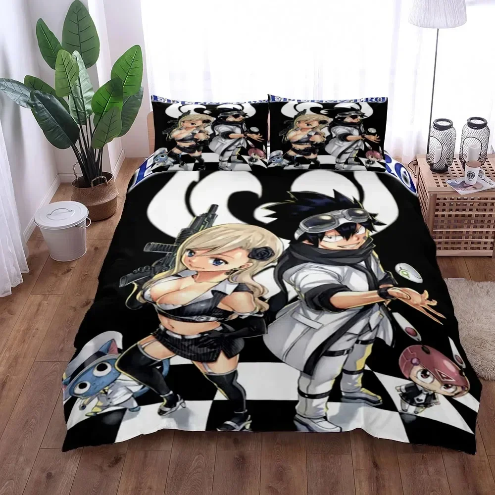 Home Textiles Uk - Set Copripiumino Anime Edens Zero Stampato