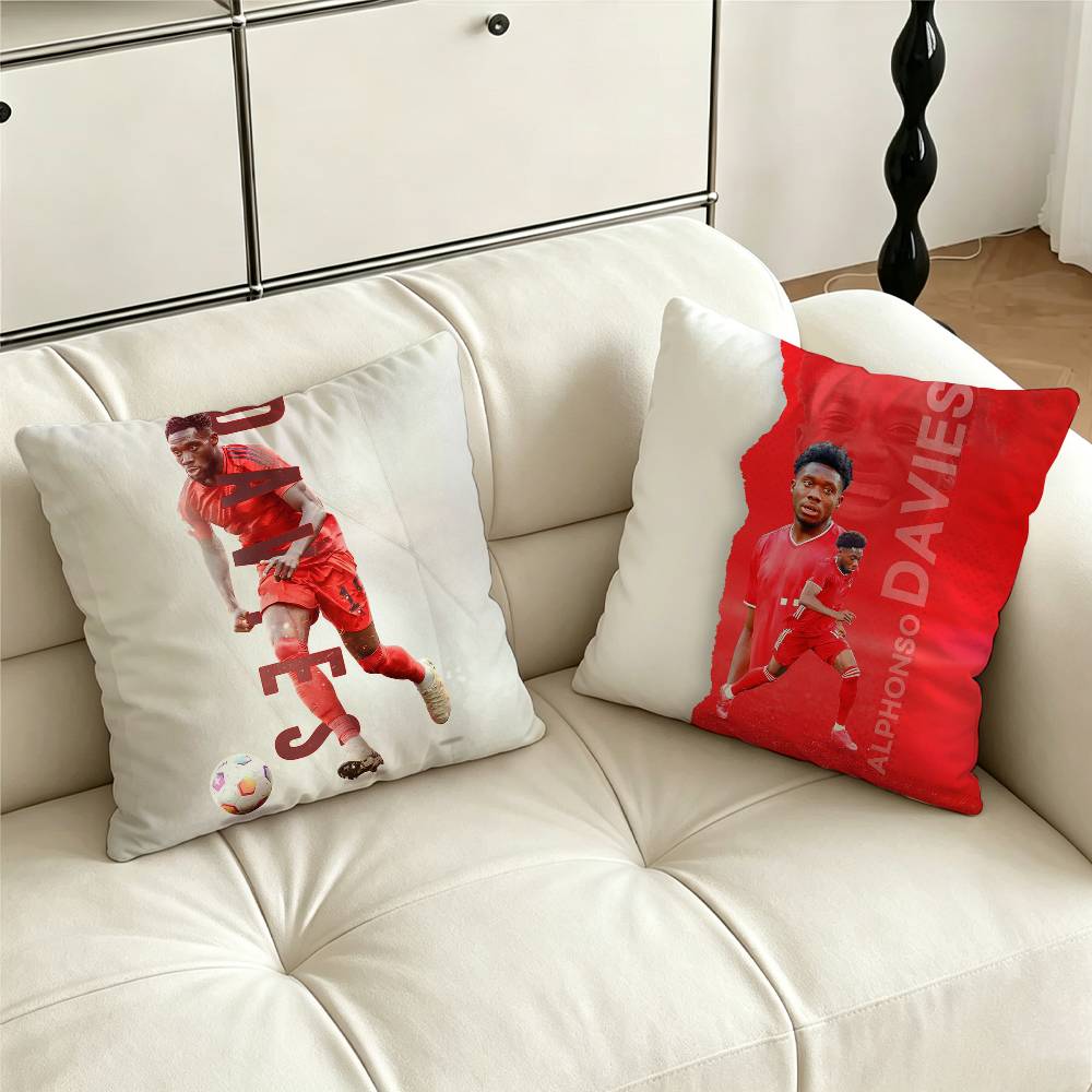 Home Textiles Canada - Canada A-Alphonso D-Davies Federa per Cuscino