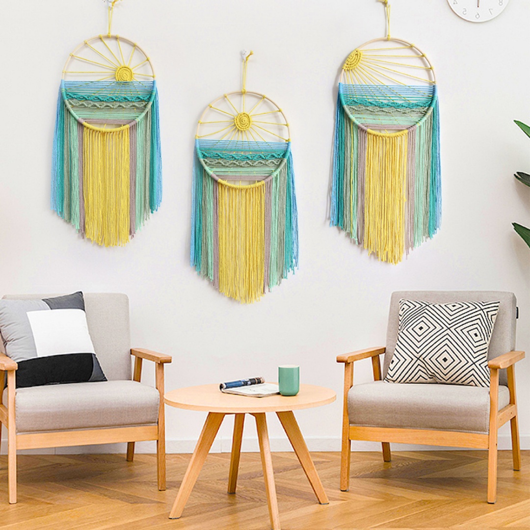 Arazzo in macramè Nordic Sunri - Sunrise Home Textiles & Apparel recensione e prezzo