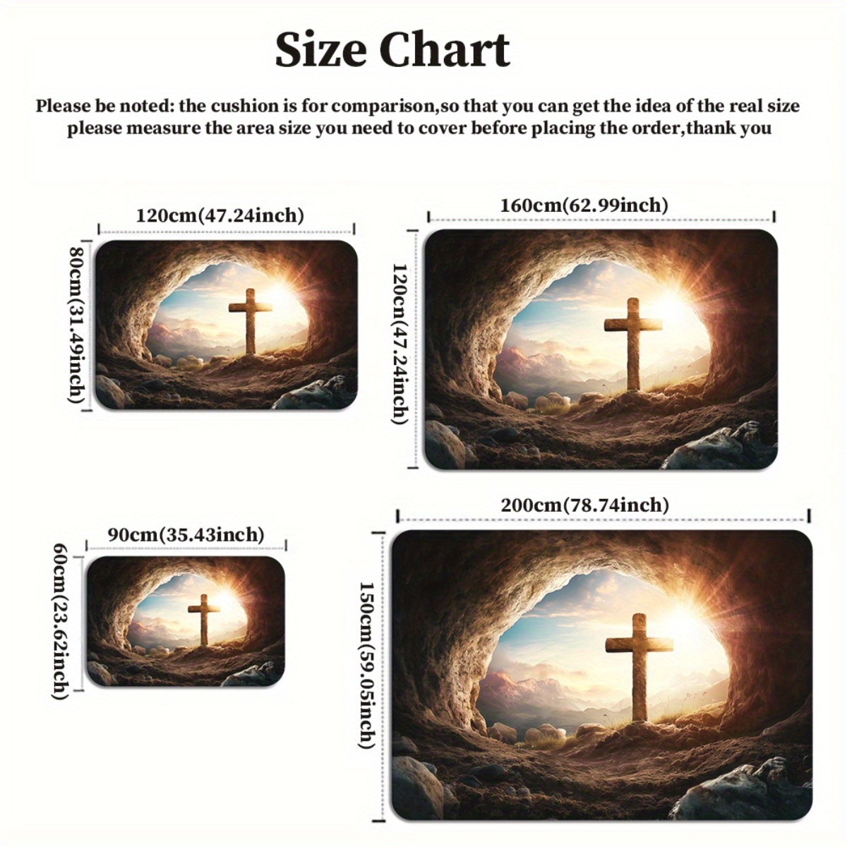 Tappeto religioso con grotta i - Sunrise Home Textiles & Apparel recensione e prezzo
