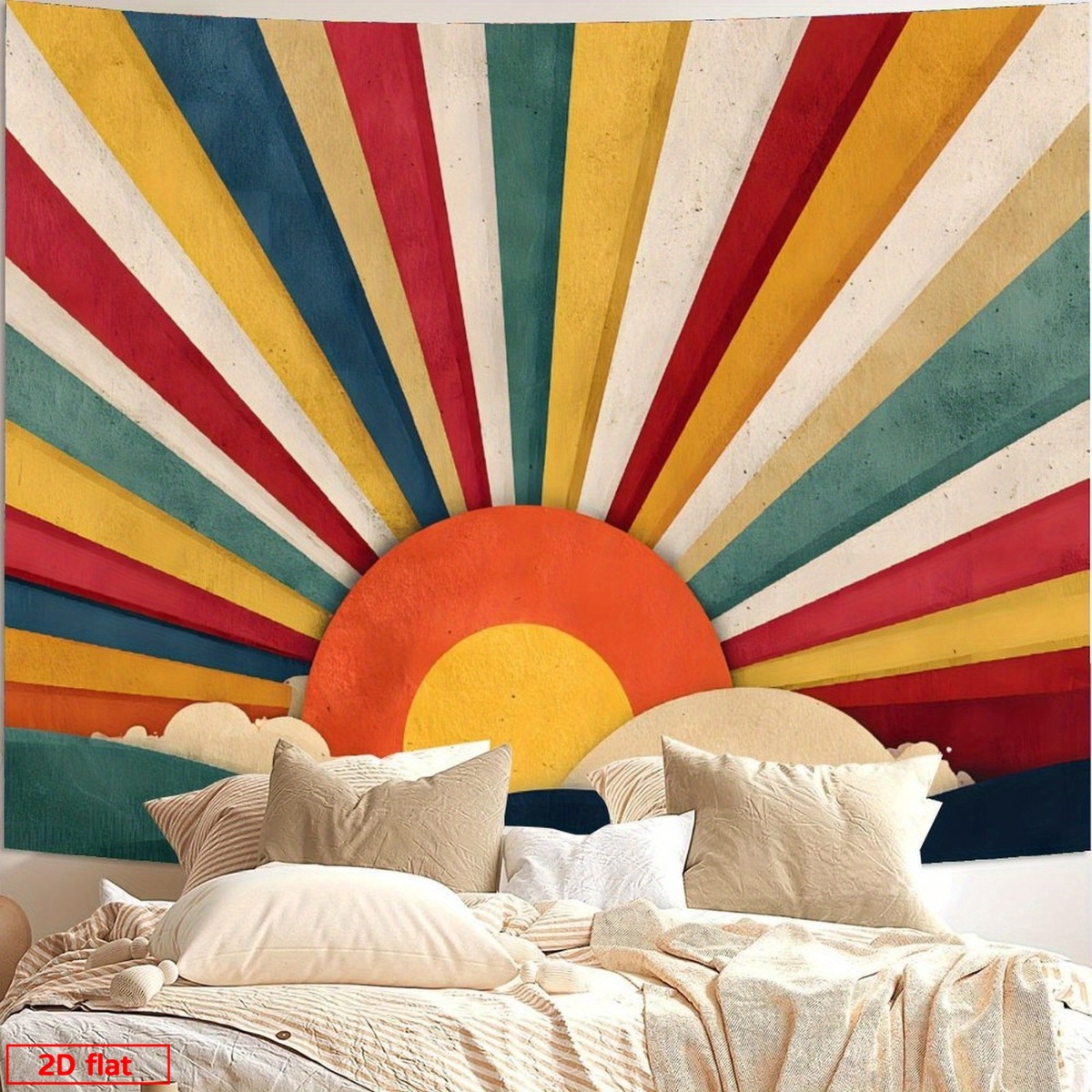 Arazzo da Parete Boho Sunburst - Sunrise Home Textiles & Apparel recensione e prezzo